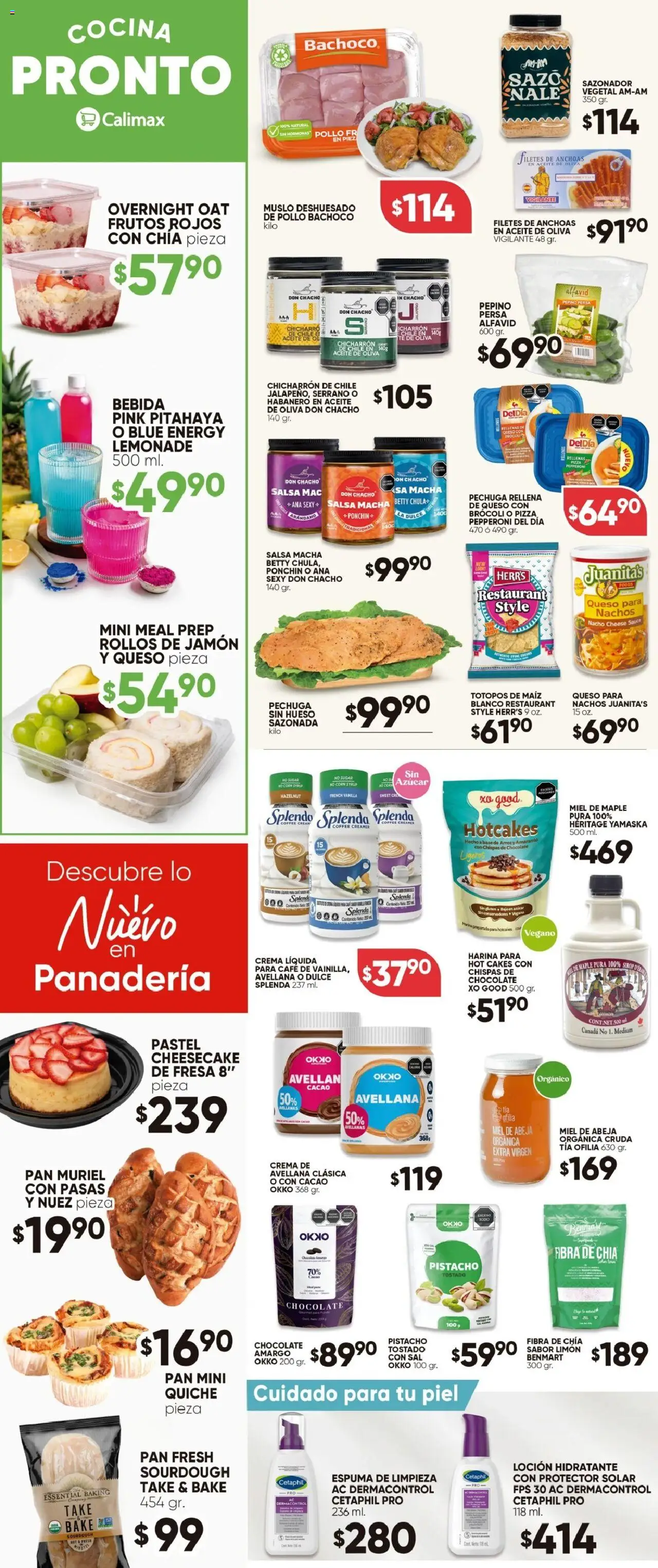 Nuevas ofertas de Calimax válidas en toda la República Mexicana desde el 12.09.2025. ¡Encuentra las mejores ofertas en Calimax - Folleto Plus! | Página: 2 | Productos: Maíz, Fresa, Limón, Chocolate