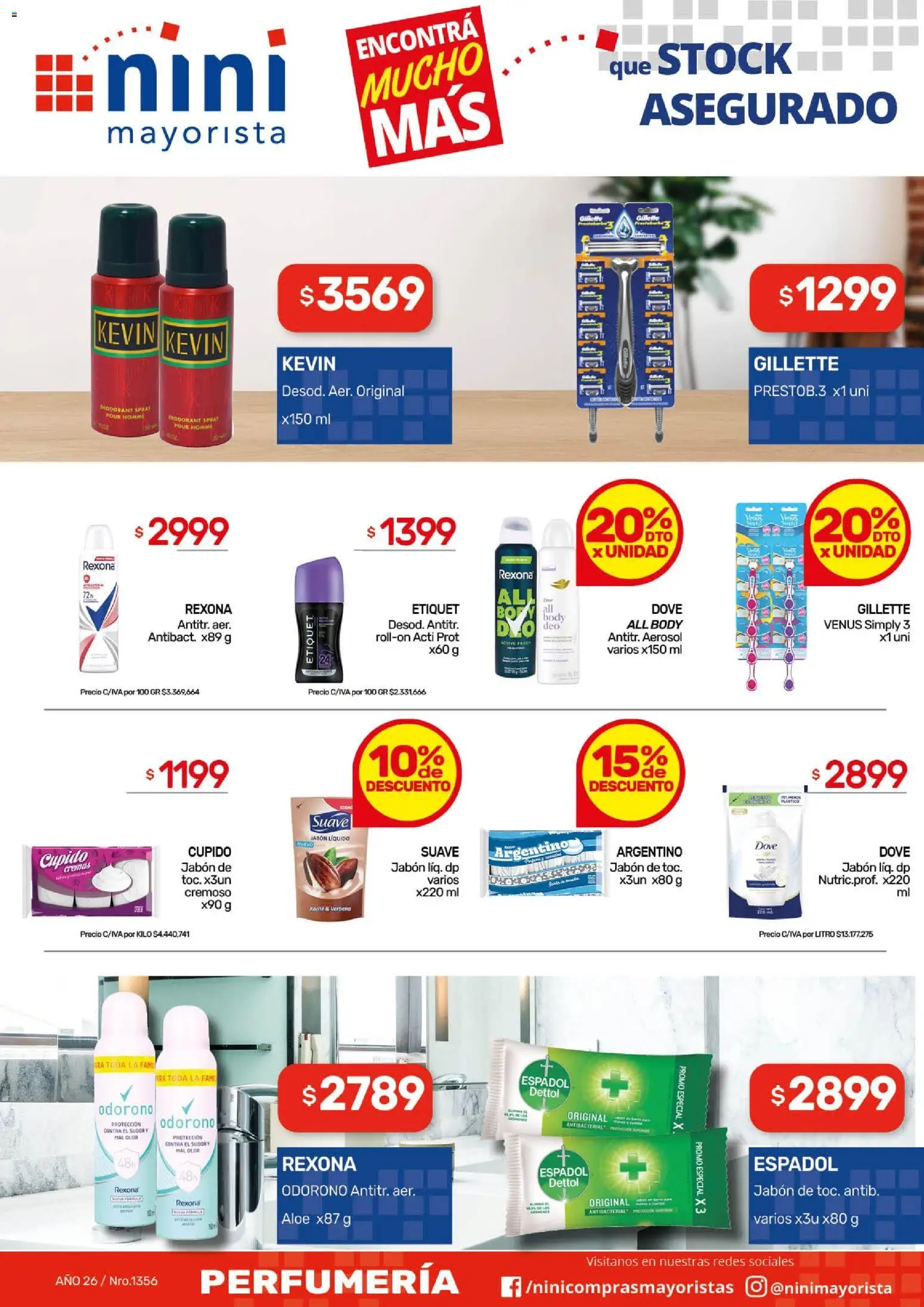 NINI Mayorista ofertas │ válido desde el 20.04.2026 | Página: 4 | Productos: Body, Jabón líquido, Jabón