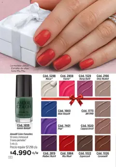 Vista previa Catálogo Amodil Campaña 17/2025 válido desde el 14.10.2025 | Página: 30 | Productos: Esmalte de uñas