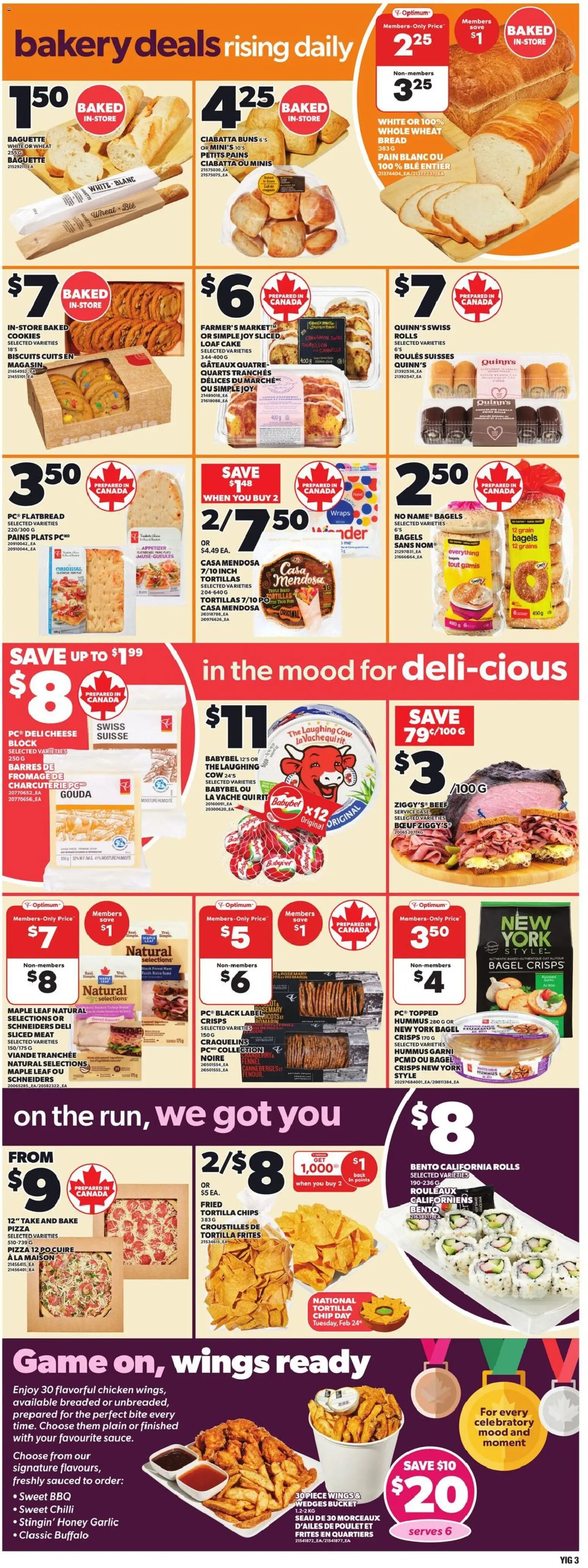 Independent Grocer flyer valid from 19.02.2026 | Page: 6 | Products: Cookies, Game, Bakery, Ham