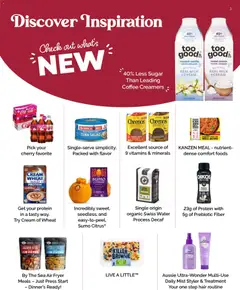 Preview of Harris Teeter weekly ads valid from 25.02.2026 | Page: 3 | Products: Milk, Coffee, Fish, Cream