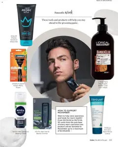 Coles catalogue - valid from 07.10.2024 | Page: 123 | Products: Shaving foam, Tea, Razor, Tools
