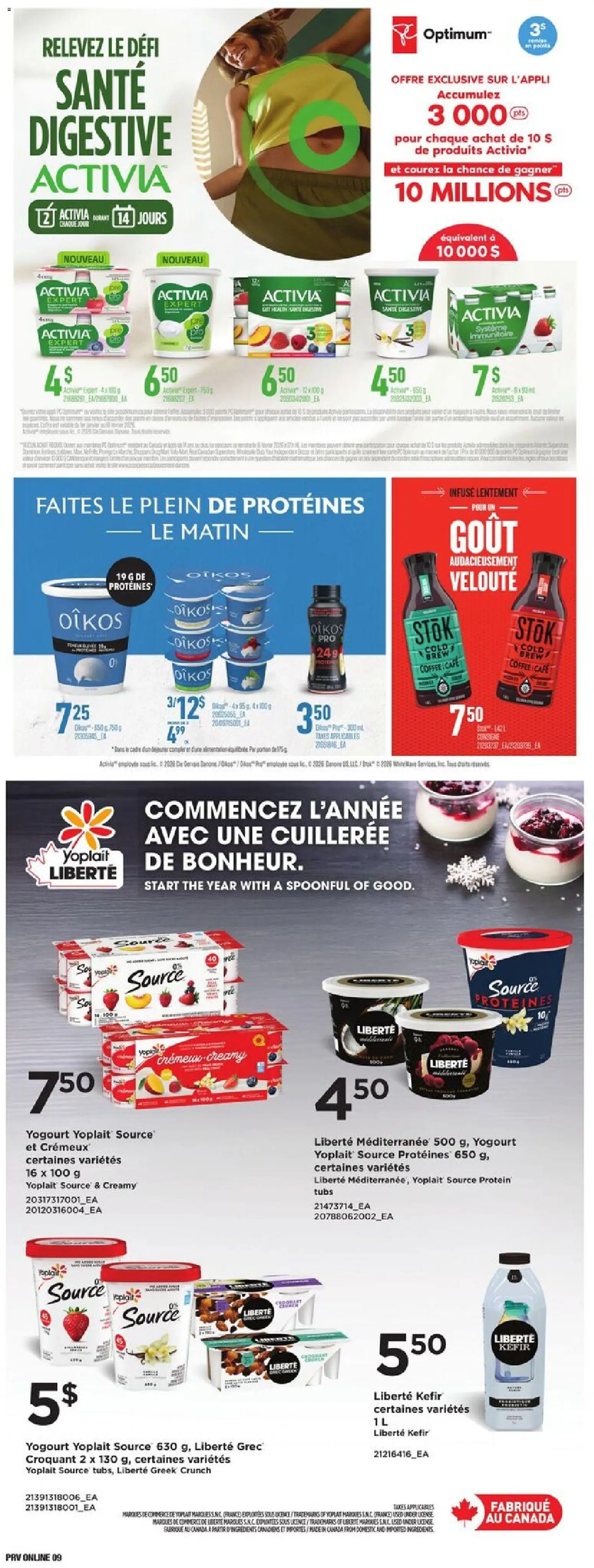 Provigo flyer valid from 08.01.2026 | Page: 10 | Products: Coffee