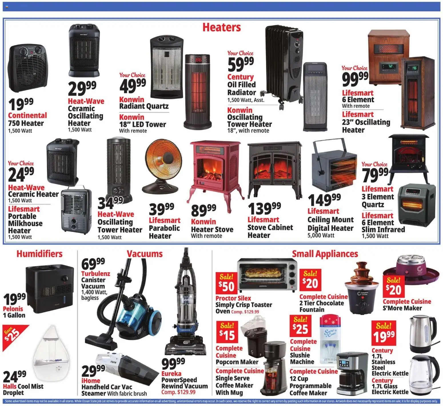 Ocean State Job Lot Weekly Ad - MA - valid from 25.12.2025 | Page: 26 | Products: Brush, Coffee, Chocolate, Steamer