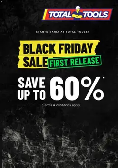 Preview of Total Tools Black Friday - valid from 12.11.2025