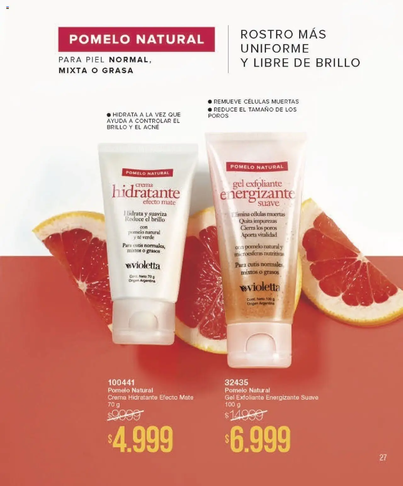 Violetta catálogo │ válido desde el 09.10.2025 | Página: 27 | Productos: Mate, Brillo, Pomelo, Crema