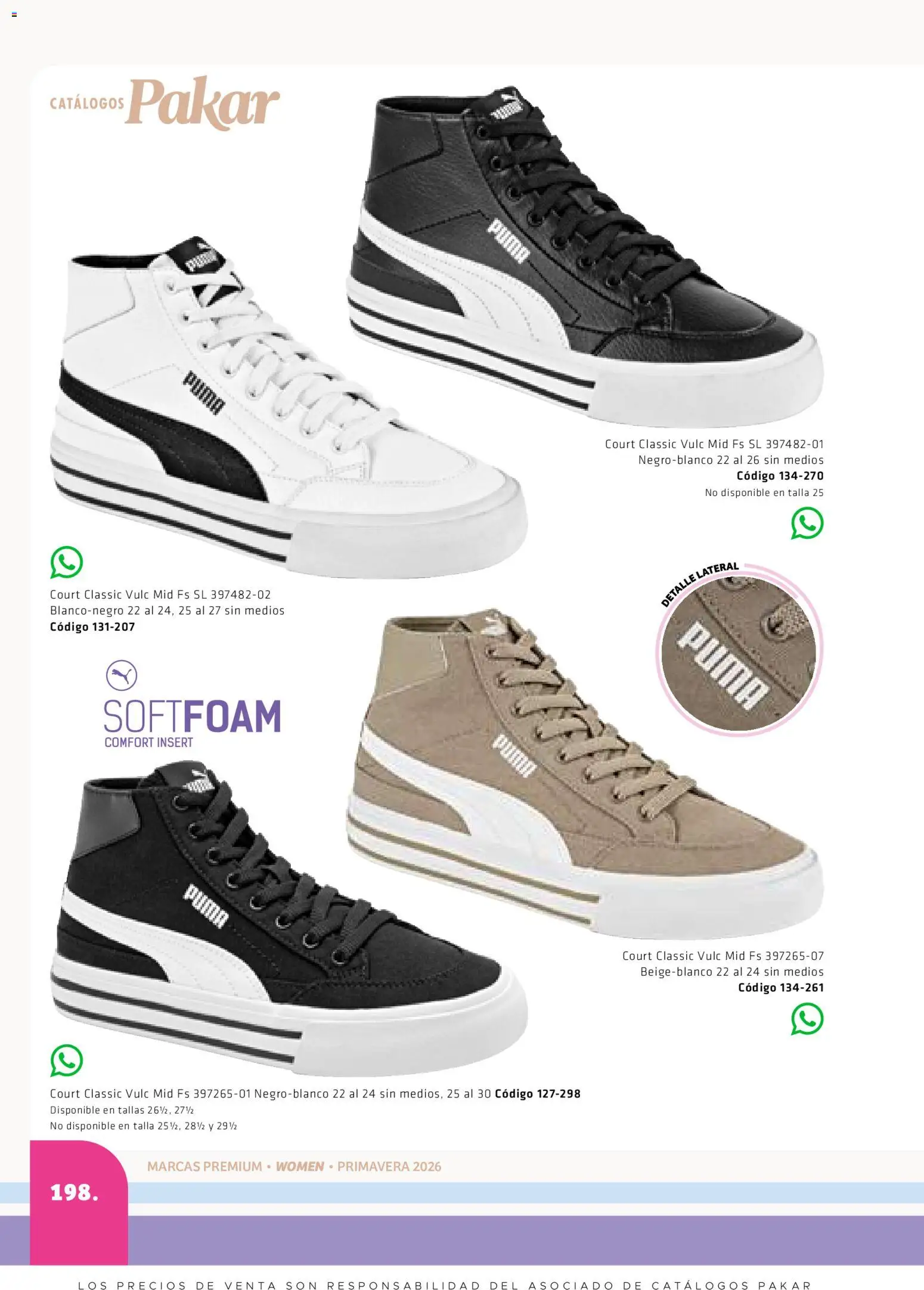 Nuevas ofertas de SC Pakar válidas en toda la República Mexicana desde el 27.02.2026. ¡Encuentra las mejores ofertas en SC Pakar catálogo Premium Women! | Página: 198