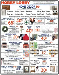 Preview of Hobby Lobby weekly ads valid from 15.02.2026
