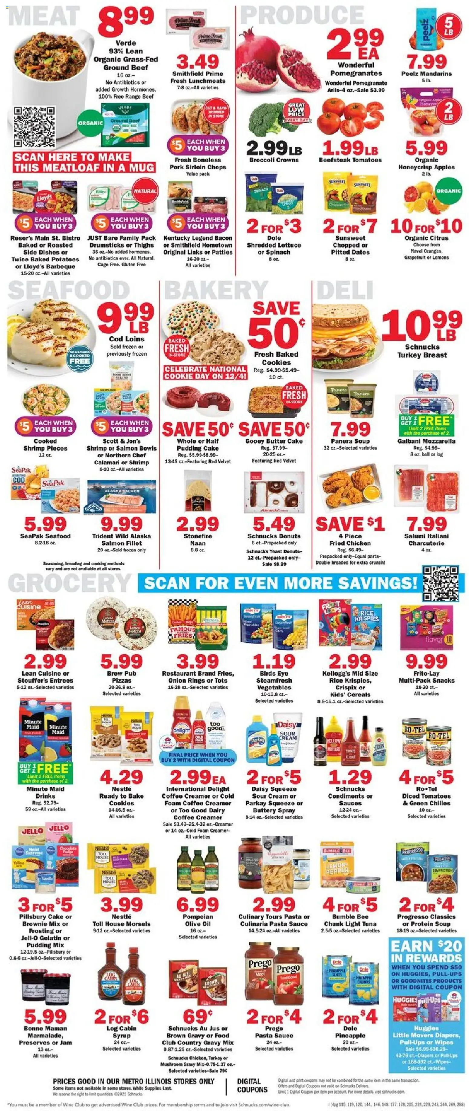 Schnucks Weekly Print Ad - IL - valid from 03.12.2025 | Page: 4 | Products: Rice, Sour cream, Beef, Cookies