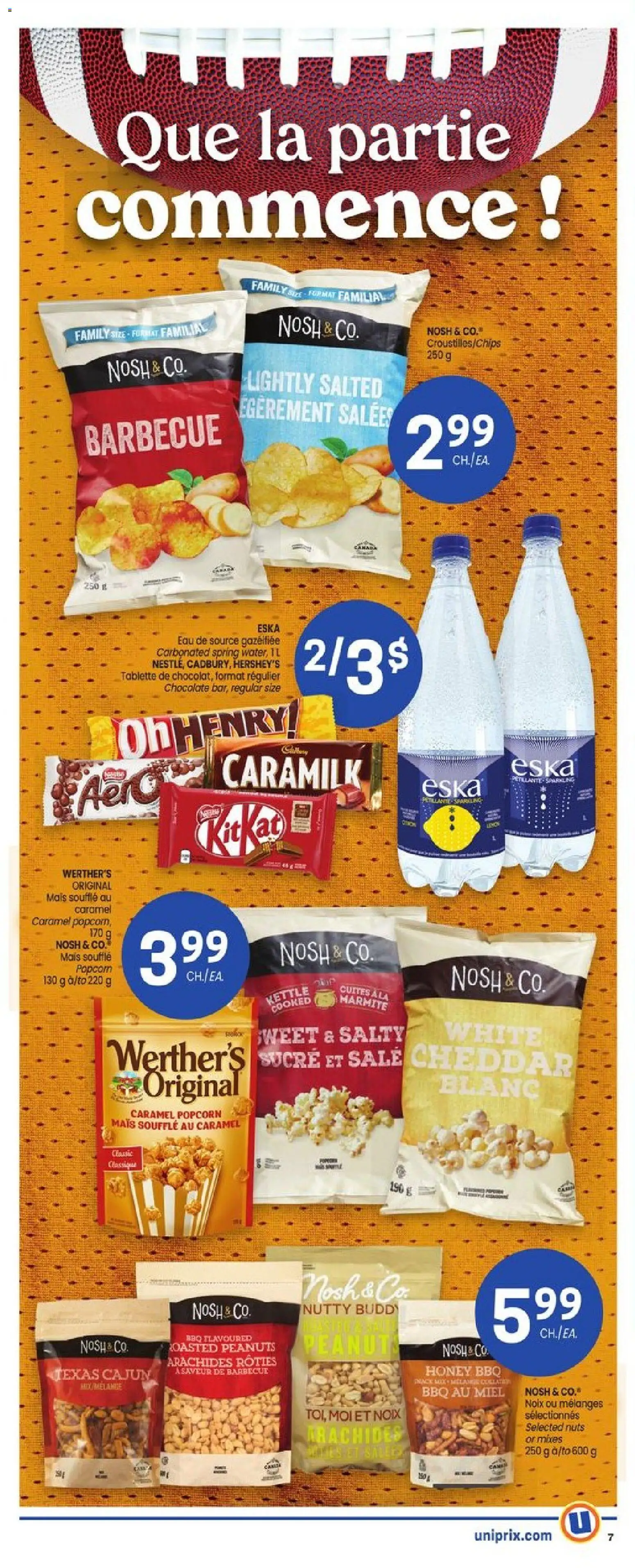 Uniprix flyer valid from 05.02.2026 | Page: 8 | Products: Nuts, Kettle, Chocolate