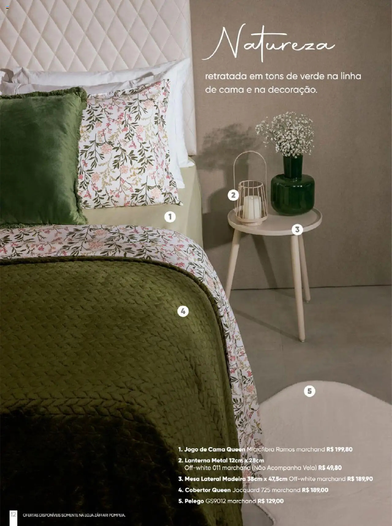 Zaffari Folheto - válido de 09.06.2025 | Página: 12 | Produtos: Lanterna, Jogo de cama, Cama, Cobertor