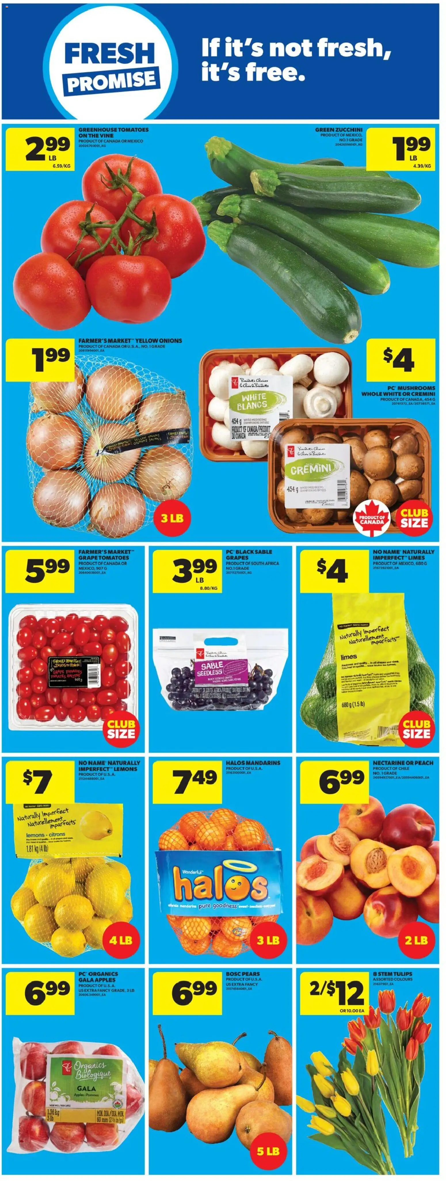 Real Canadian Superstore flyer valid from 26.02.2026 | Page: 6 | Products: PC, Apples, Tomatoes