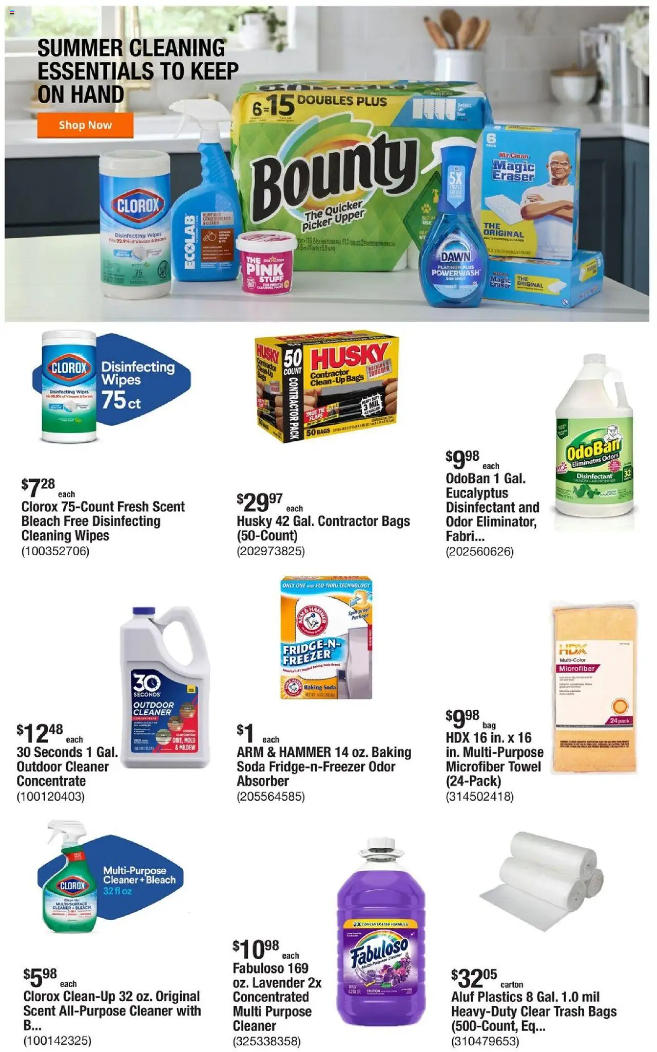 Home Depot Weekly Ad - valid from 14.08.2025 | Page: 6 | Products: Picker, Eraser, Hammer, Freezer