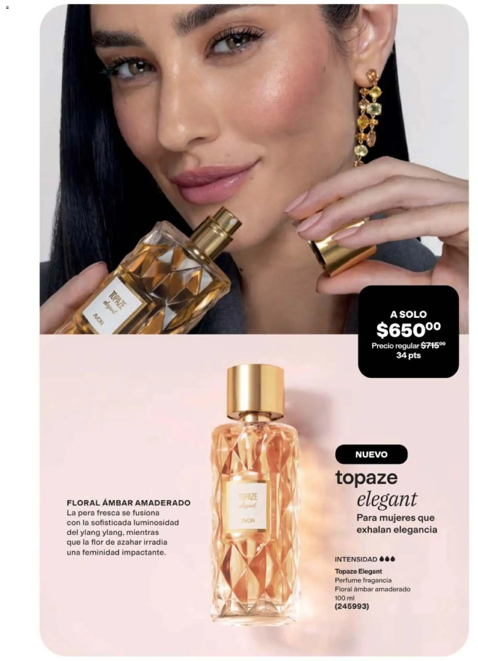 Nuevas ofertas de AVON válidas en toda la República Mexicana desde el 24.04.2026. ¡Encuentra las mejores ofertas en AVON campaña 7 2026! | Página: 75 | Productos: Pera, Perfume, Fragancia