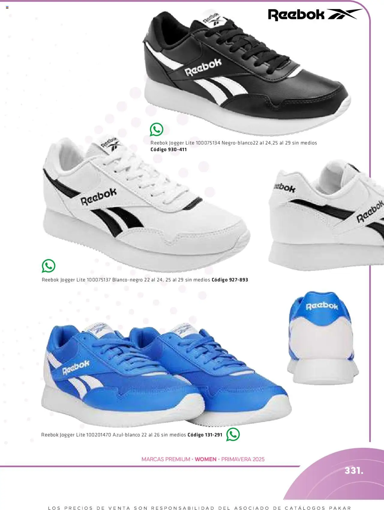 Nuevas ofertas de SC Pakar válidas en toda la República Mexicana desde el 06.03.2025. ¡Encuentra las mejores ofertas en SC Pakar catálogo Women! | Página: 331