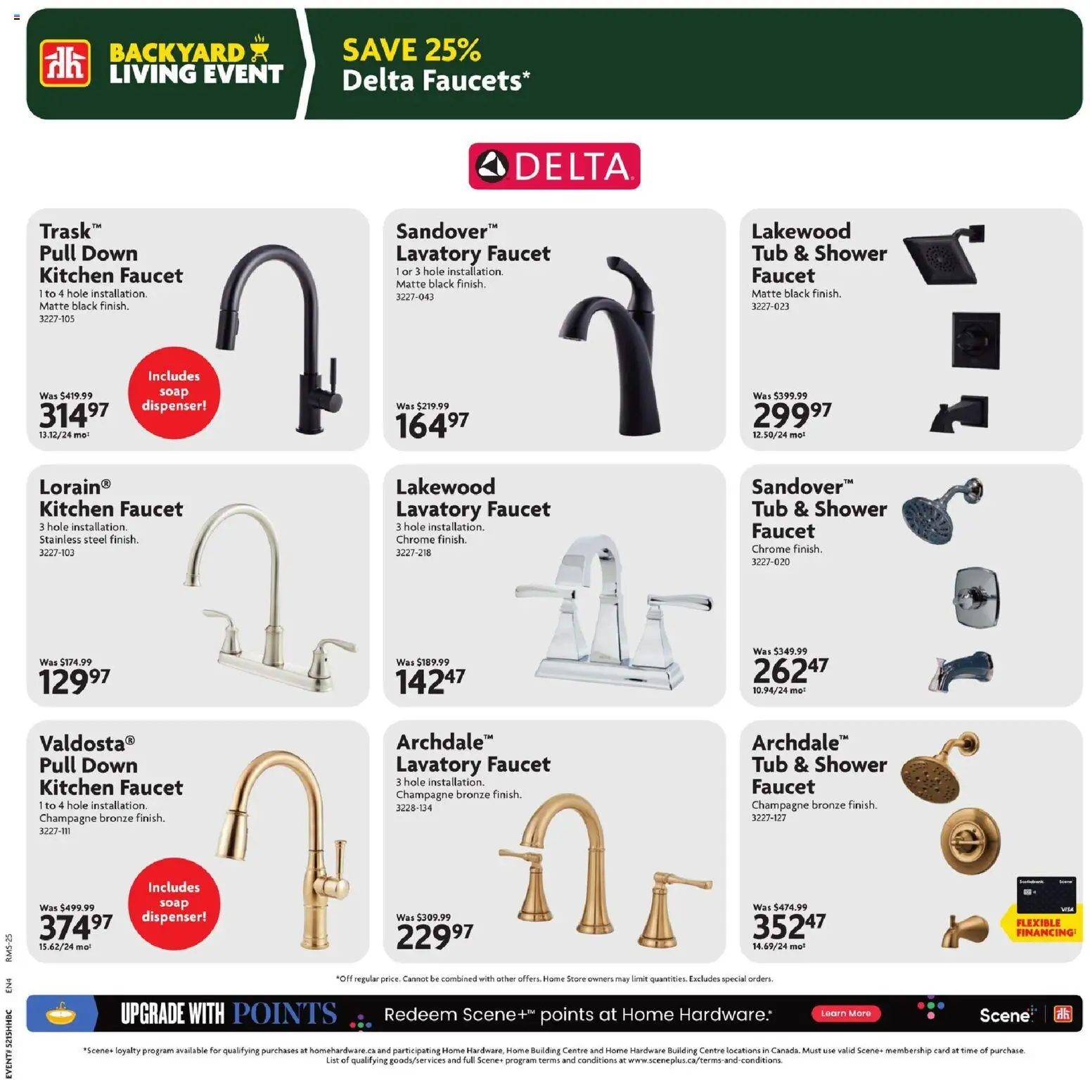 Home Hardware flyer valid from 23.04.2026 | Page: 19 | Products: Soap, Shower