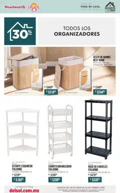 Vista previa de Del Sol y Woolworth catálogo Para mí, para mi casa, para mi familia, nuevo folleto de la tienda, válido en México a partir del 08.01.2026 | Página: 18