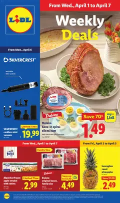 Preview of Lidl weekly ads valid from 01.04.2026