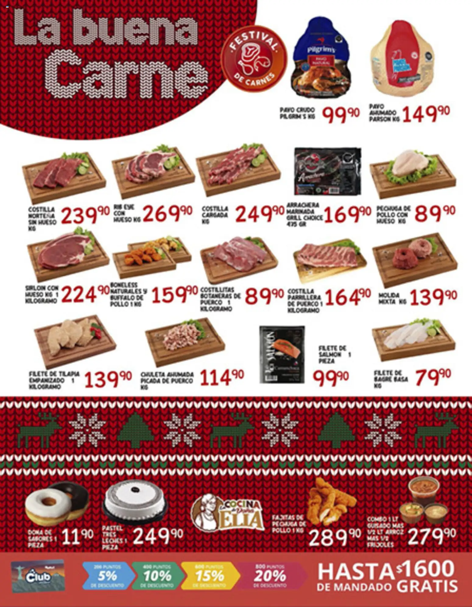 Nuevas ofertas de Alsuper válidas en toda la República Mexicana desde el 05.12.2025. ¡Encuentra las mejores ofertas en Alsuper folleto Laguna! | Página: 2 | Productos: Pollo, Pastel, Arroz, Cocina