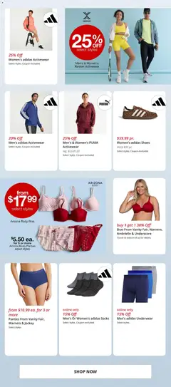 Preview of JCPenney weekly ads valid from 17.02.2026 | Page: 5 | Products: Underwear, Panties, Socks
