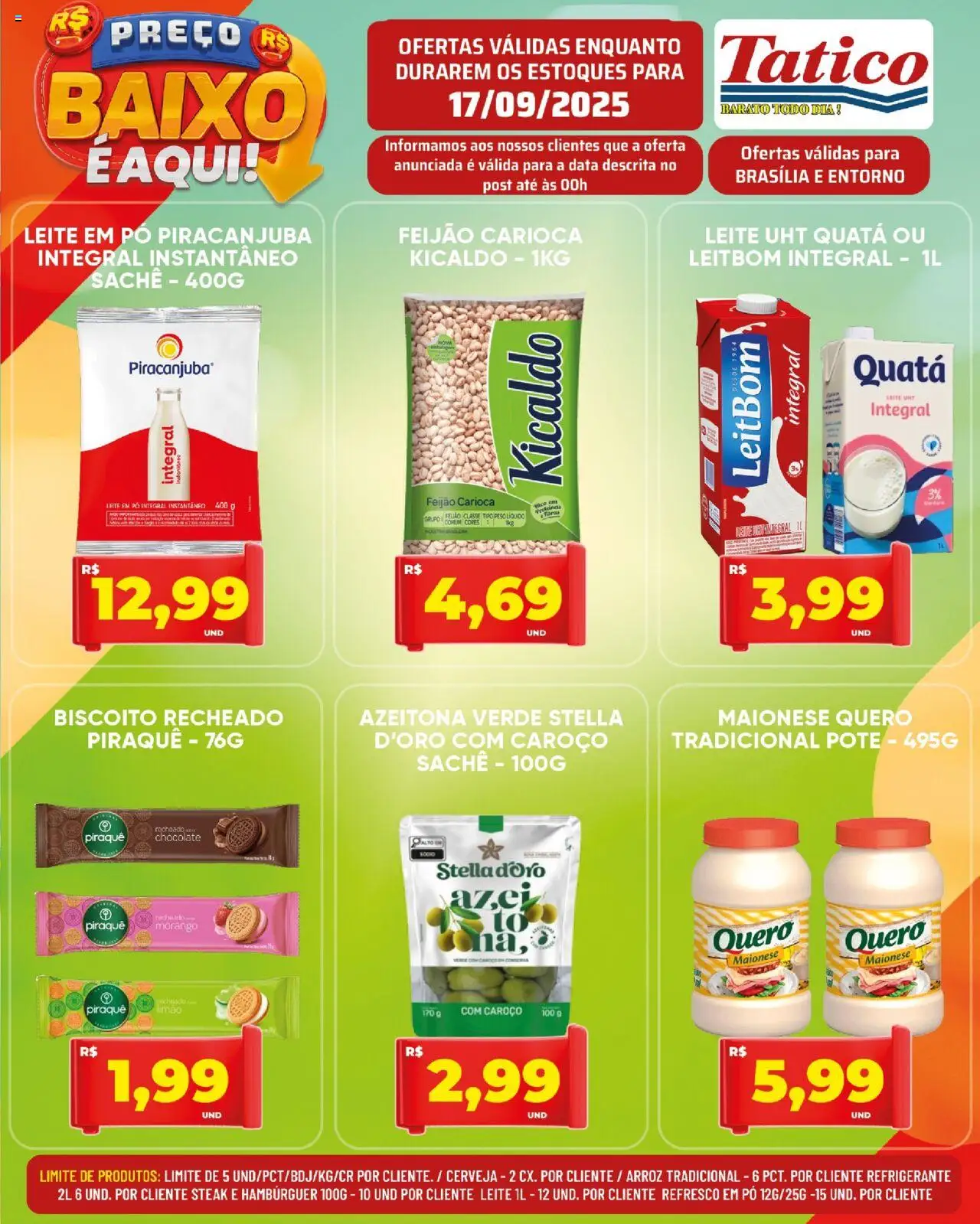 Tatico Folheto - válido de 17.09.2025 | Página: 2 | Produtos: Refresco, Cerveja, Baixo, Refrigerante