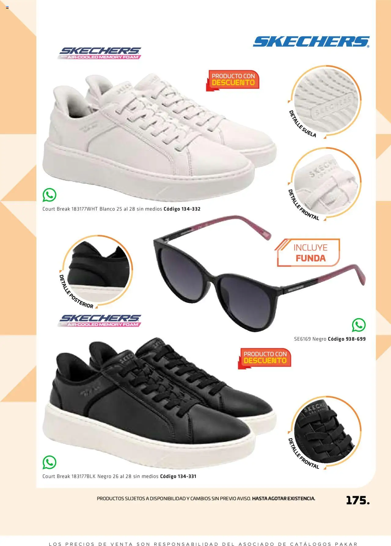 Nuevas ofertas de SC Pakar válidas en toda la República Mexicana desde el 29.08.2025. ¡Encuentra las mejores ofertas en SC Pakar - Catálogo Otoño Men Tomo 1! | Página: 175 | Productos: Funda