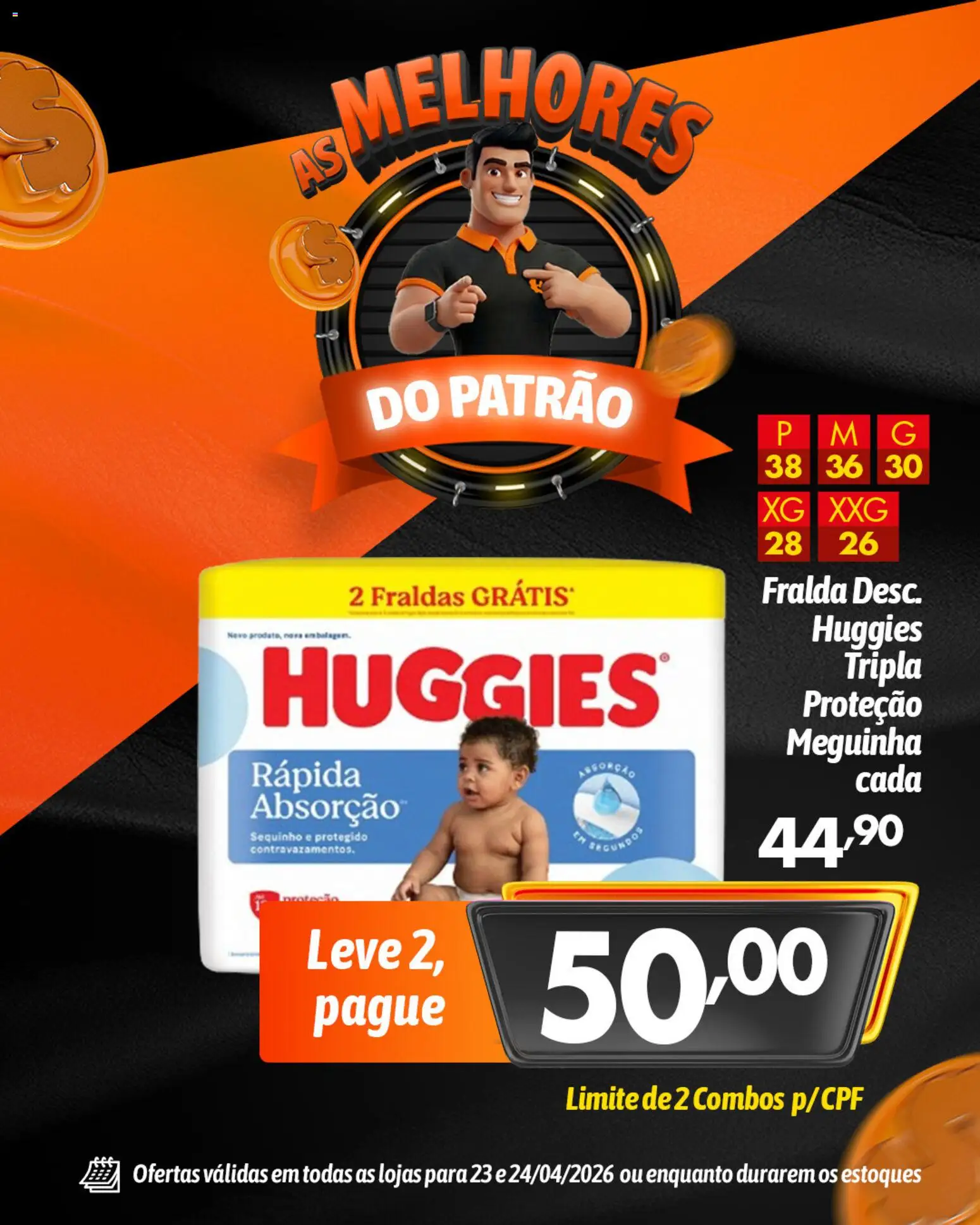 Big Compra Folheto - válido de 23.04.2026 | Página: 8 | Produtos: Fraldas