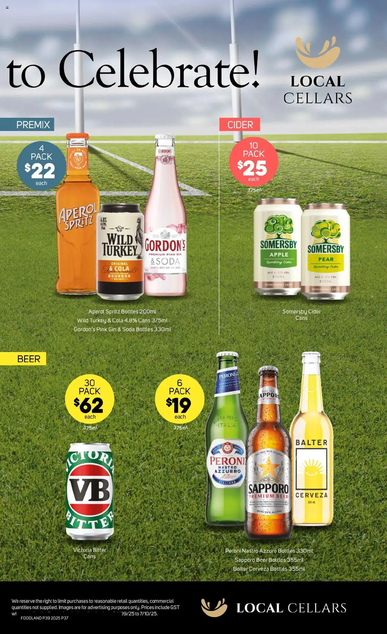 Foodland catalogue - valid from 24.09.2025 | Page: 37 | Products: Bourbon, Gin, Whiskey, Pear