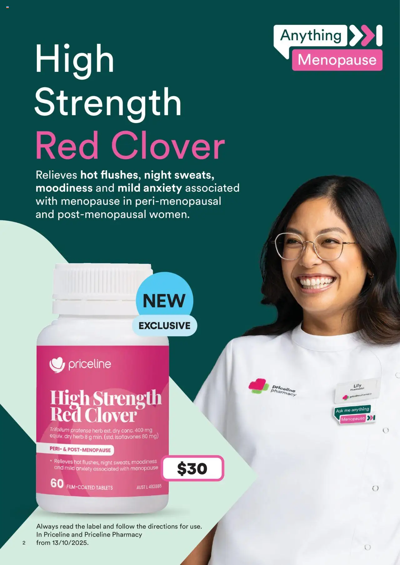 Priceline Pharmacy catalogue - valid from 02.10.2025 | Page: 2 | Products: Herb, Tablets