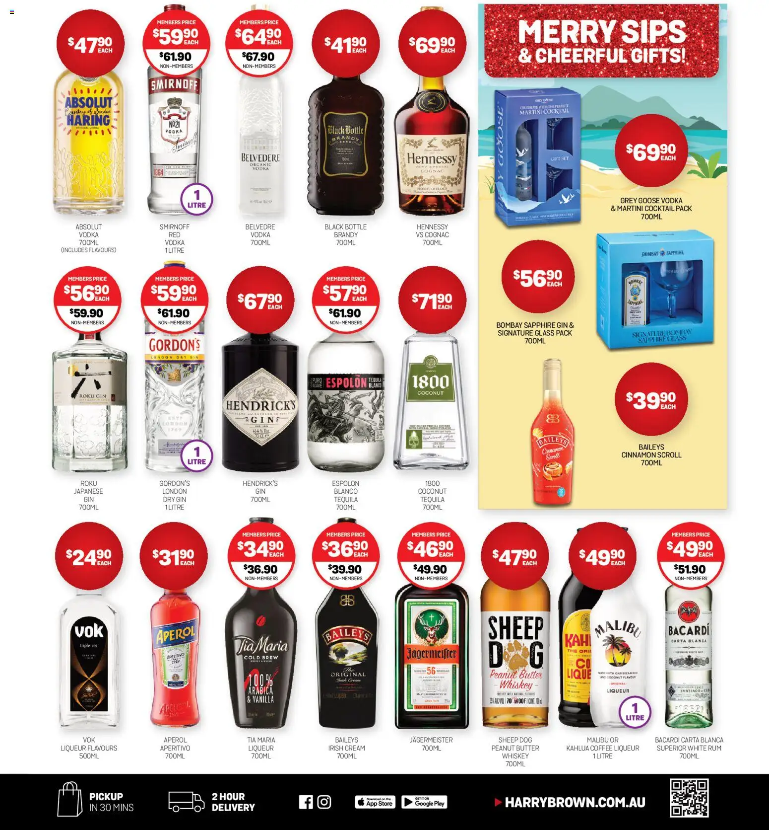 Harry Brown catalogue - valid from 10.12.2025 | Page: 9 | Products: Butter, Gin, Cream, Whiskey