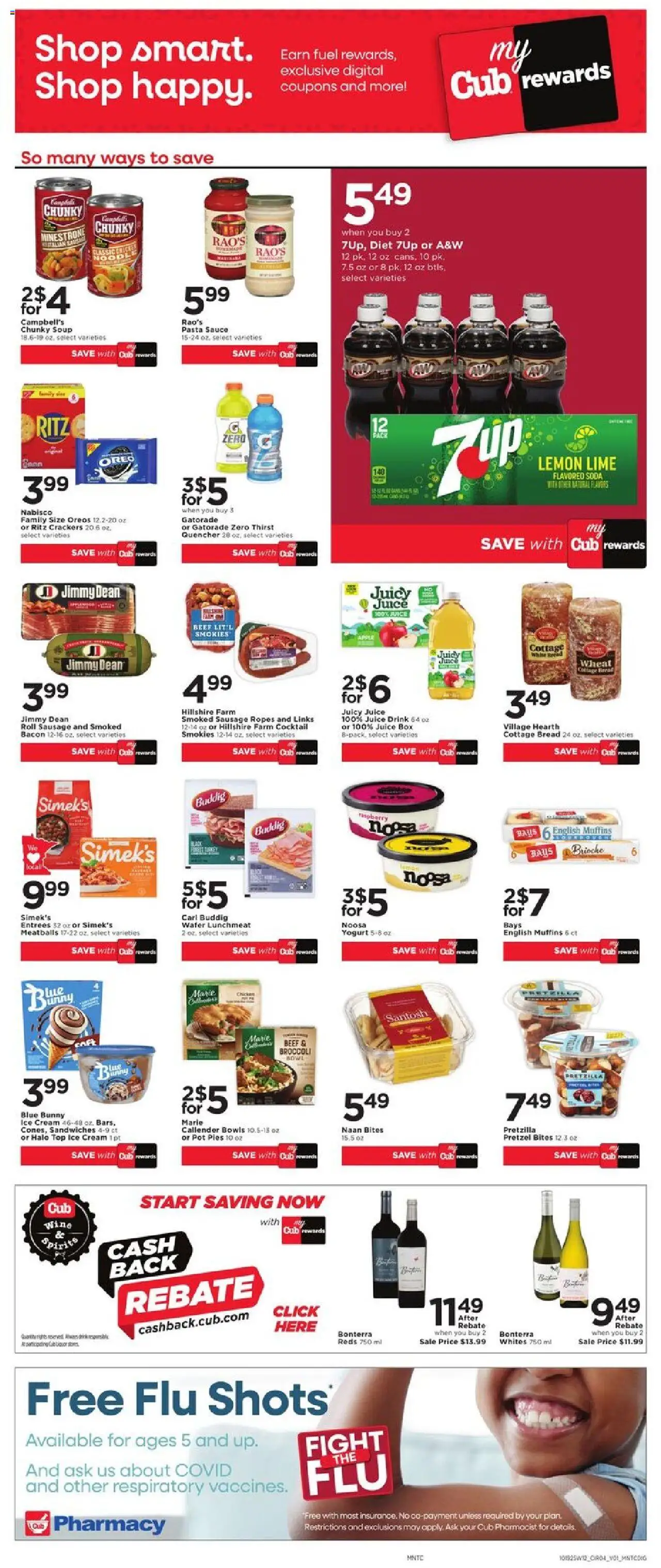 Cub Foods Weekly Ad - valid from 19.10.2025 | Page: 6 | Products: Beef, Sauce, Sausage, Lime