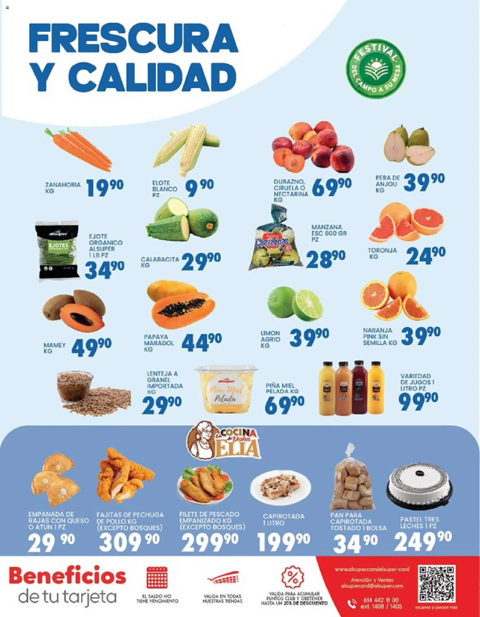 Nuevas ofertas de Alsuper válidas en toda la República Mexicana desde el 31.03.2026. ¡Encuentra las mejores ofertas en Alsuper folleto Chihuahua-Ciudad! | Página: 7 | Productos: Pera, Atún, Limón, Pastel