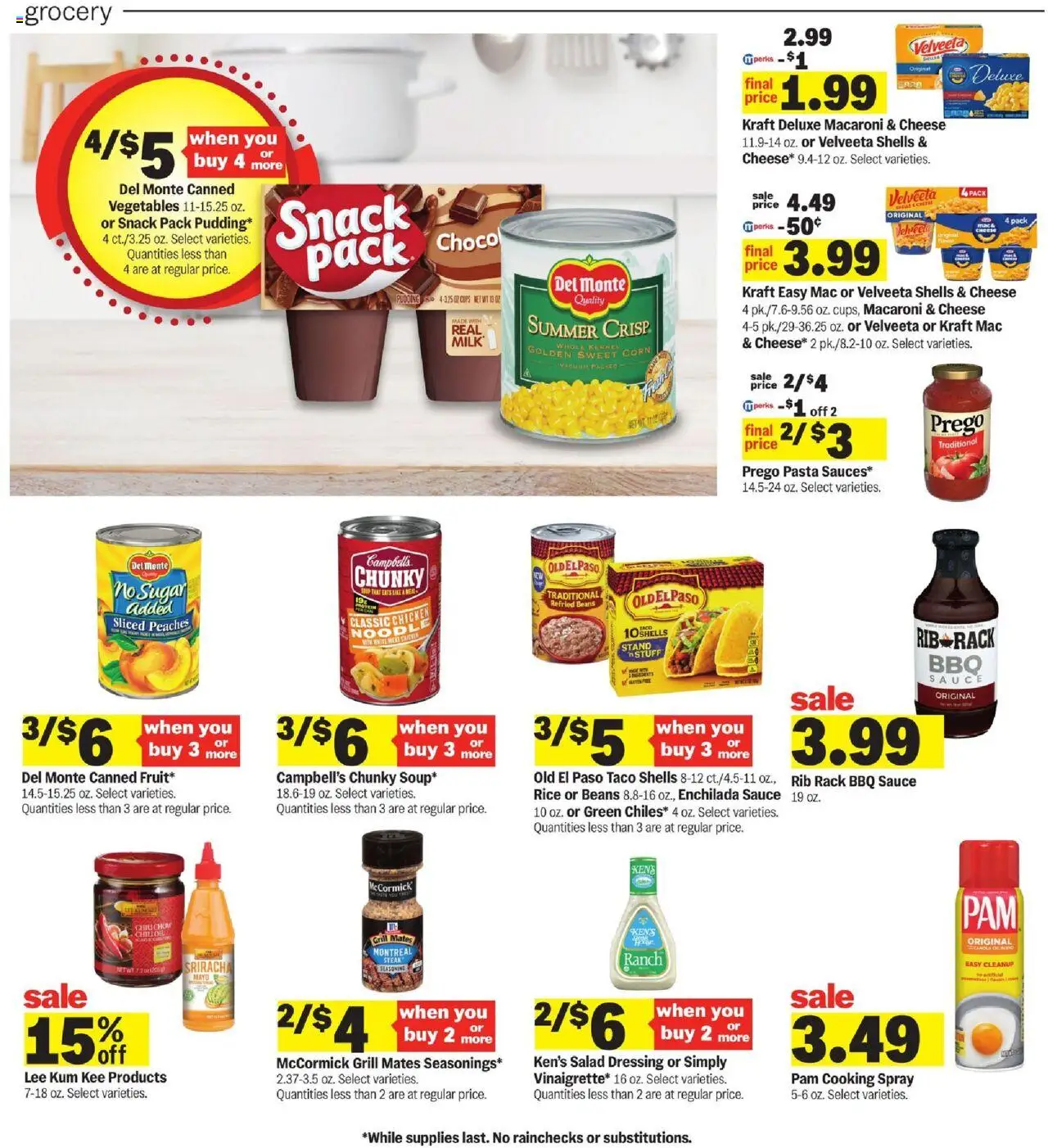 Meijer Weekly Ad - MI - valid from 06.07.2025 | Page: 11 | Products: Vacuum, Cheese, Vegetables, Grill