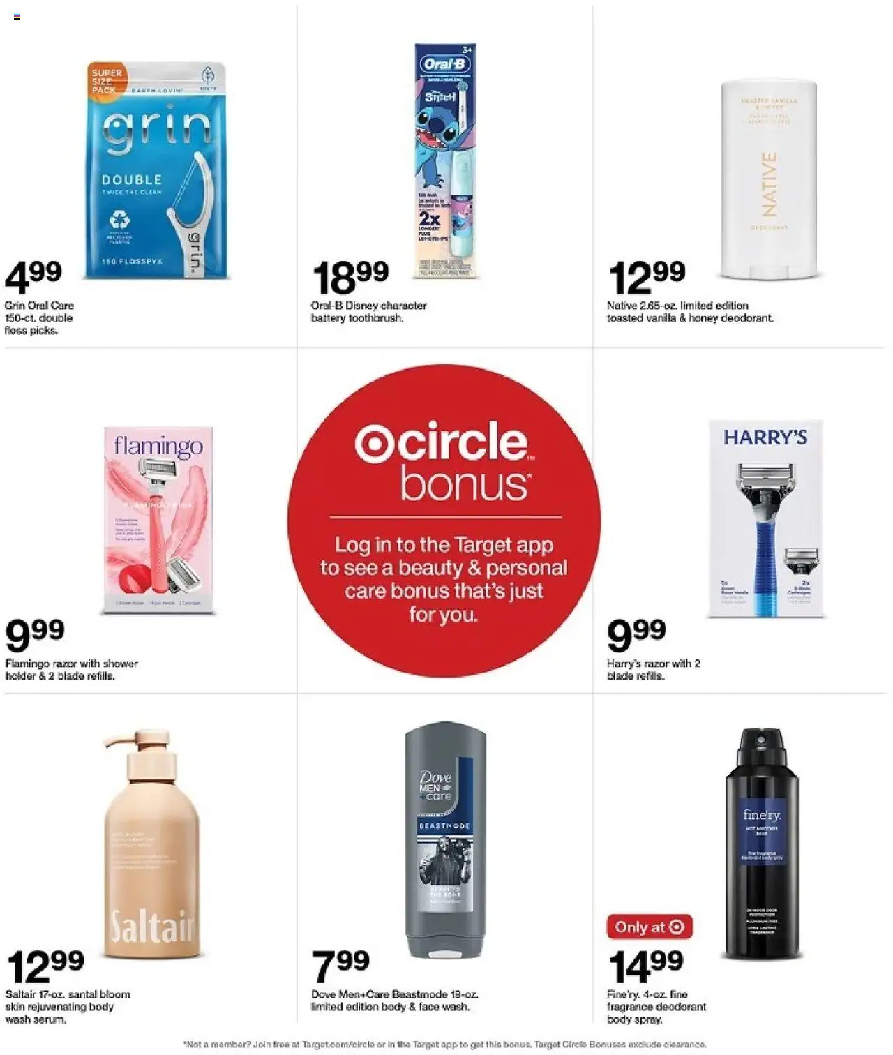 Target Weekly Ad - valid from 19.10.2025 | Page: 32 | Products: Battery, Shower, Fragrance, Deodorant