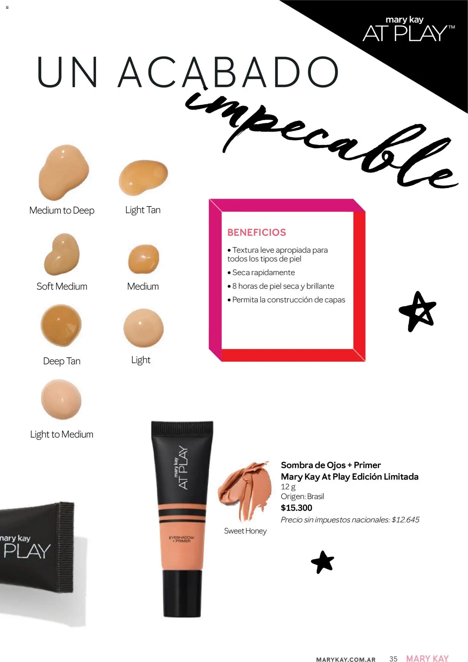 Mary Kay catálogo │ válido desde el 03.12.2025 | Página: 35 | Productos: Sombra