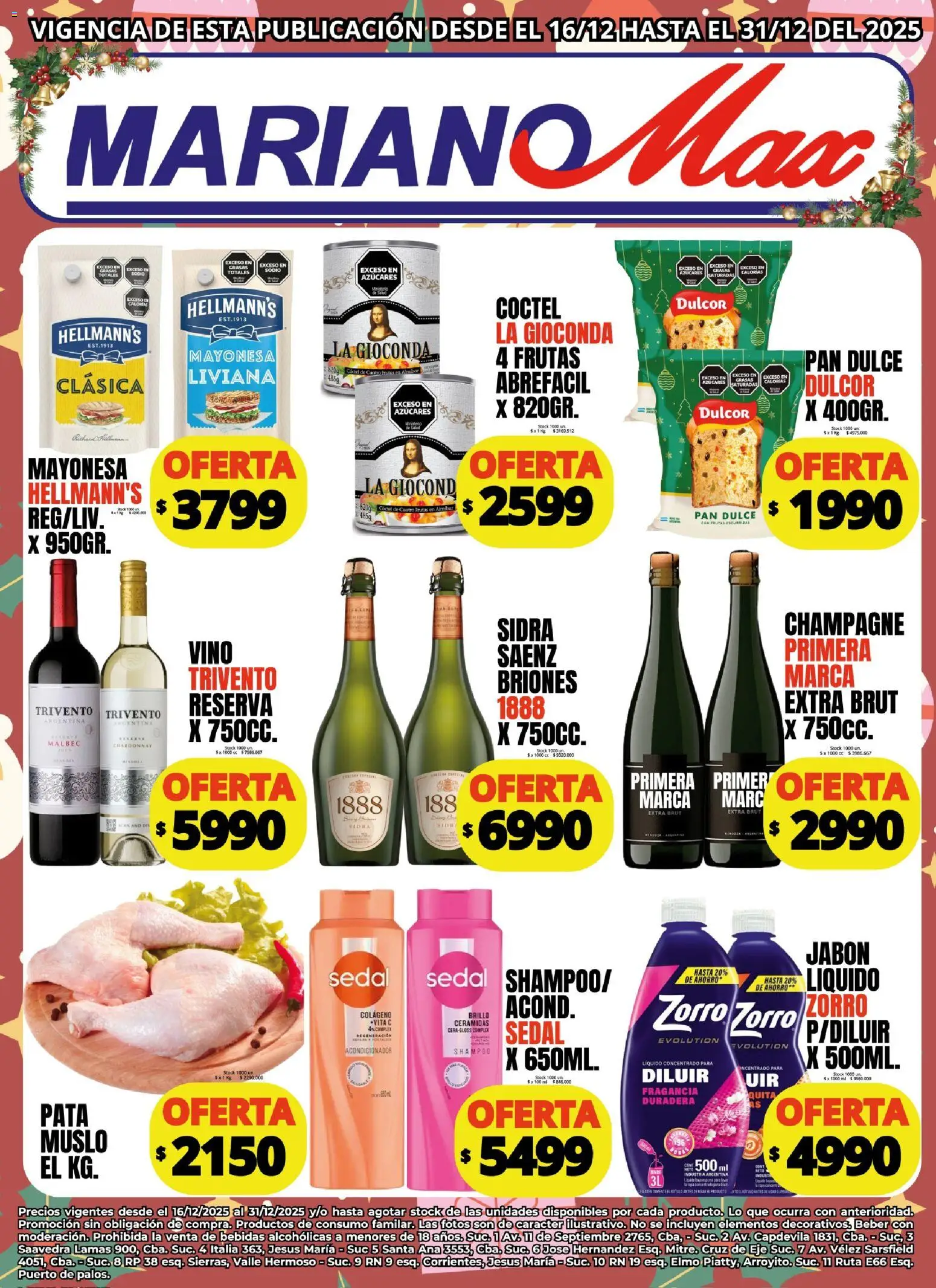 Mariano Max - Catálogo │ válido desde el 15.12.2025 | Página: 2 | Productos: Fragancia, Mayonesa, Shampoo, Jabón