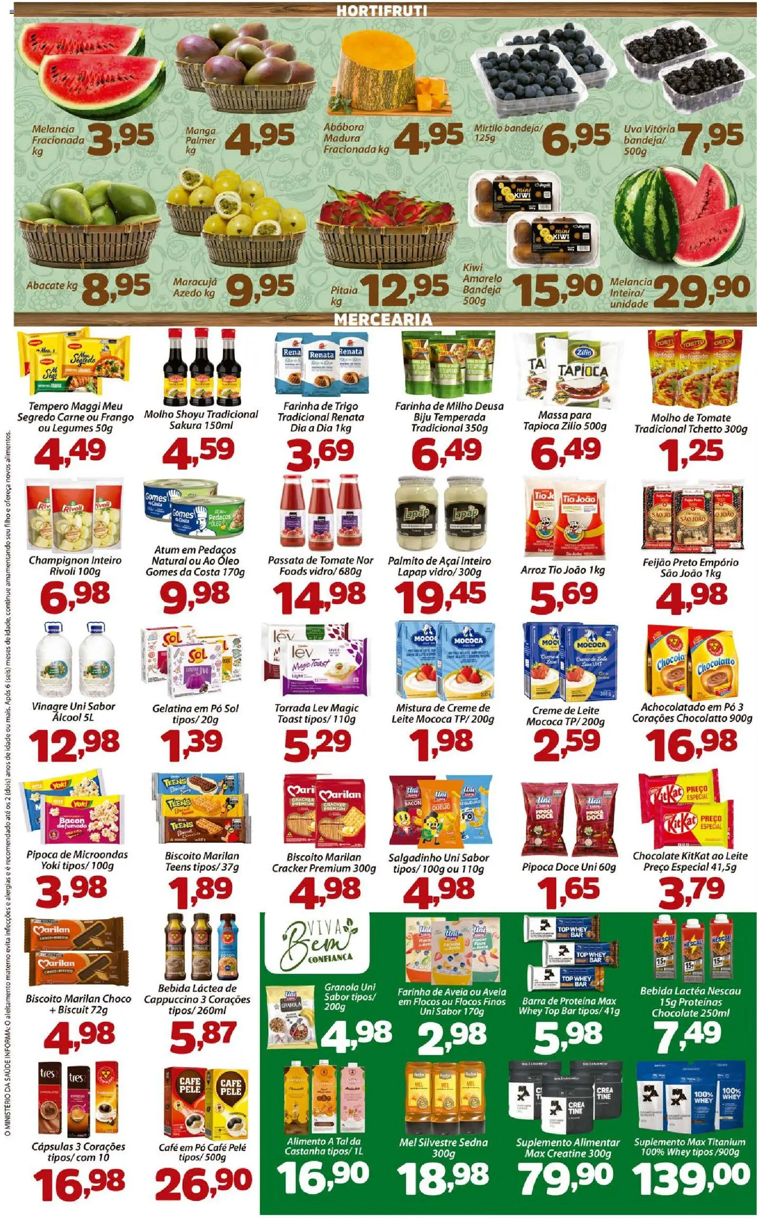 Confiança Folheto - válido de 13.01.2026 | Página: 2 | Produtos: Pó, Nescau, Frango, Gelatina