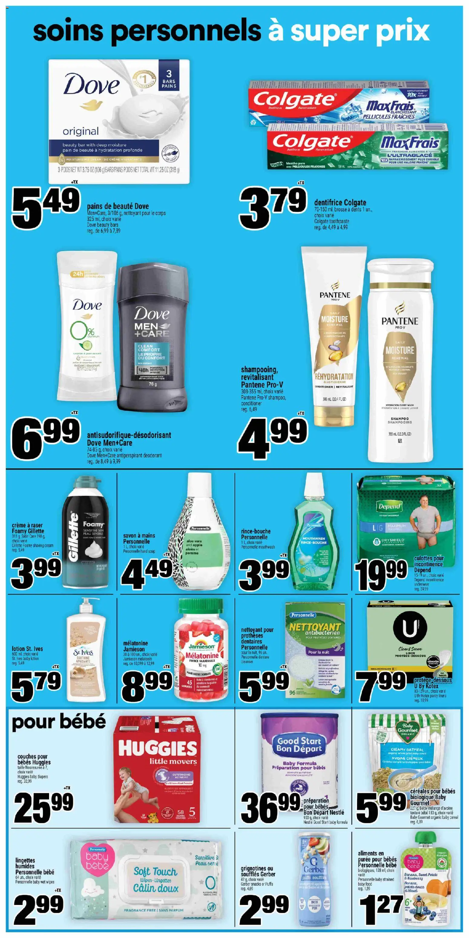 Super C flyer valid from 11.12.2025 | Page: 14 | Products: Cream, Shampoo, Deodorant, Toothpaste
