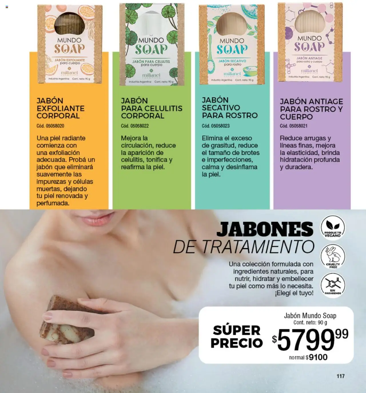 Millanel catálogo │ válido desde el 23.06.2025 | Página: 117 | Productos: Jabón, Radiante