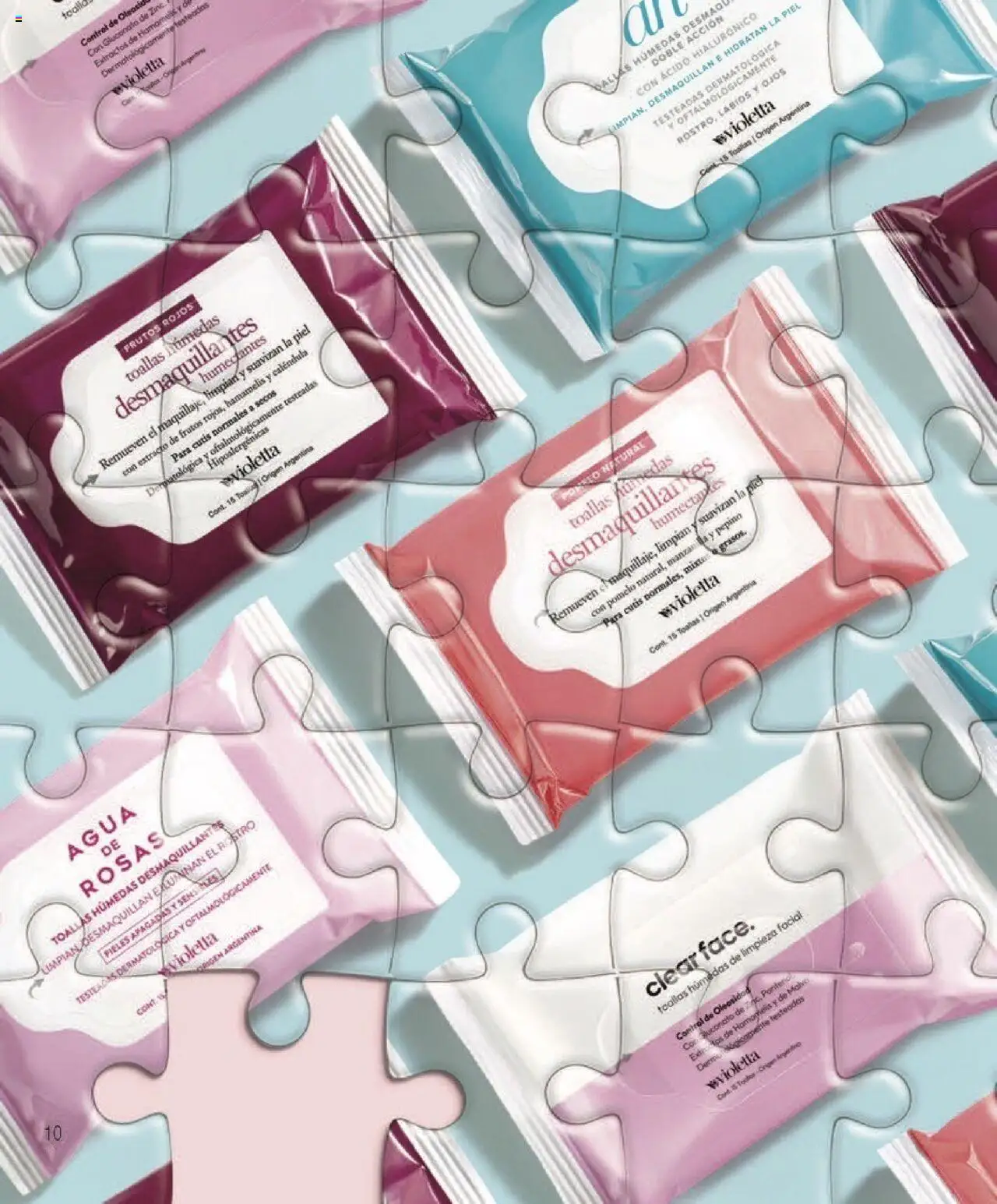 Violetta catálogo │ válido desde el 09.10.2025 | Página: 10 | Productos: Toallas, Agua, Pomelo