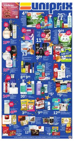 Preview of Uniprix weekly flyer / circulaire from shop Uniprix valid from 04.12.2025