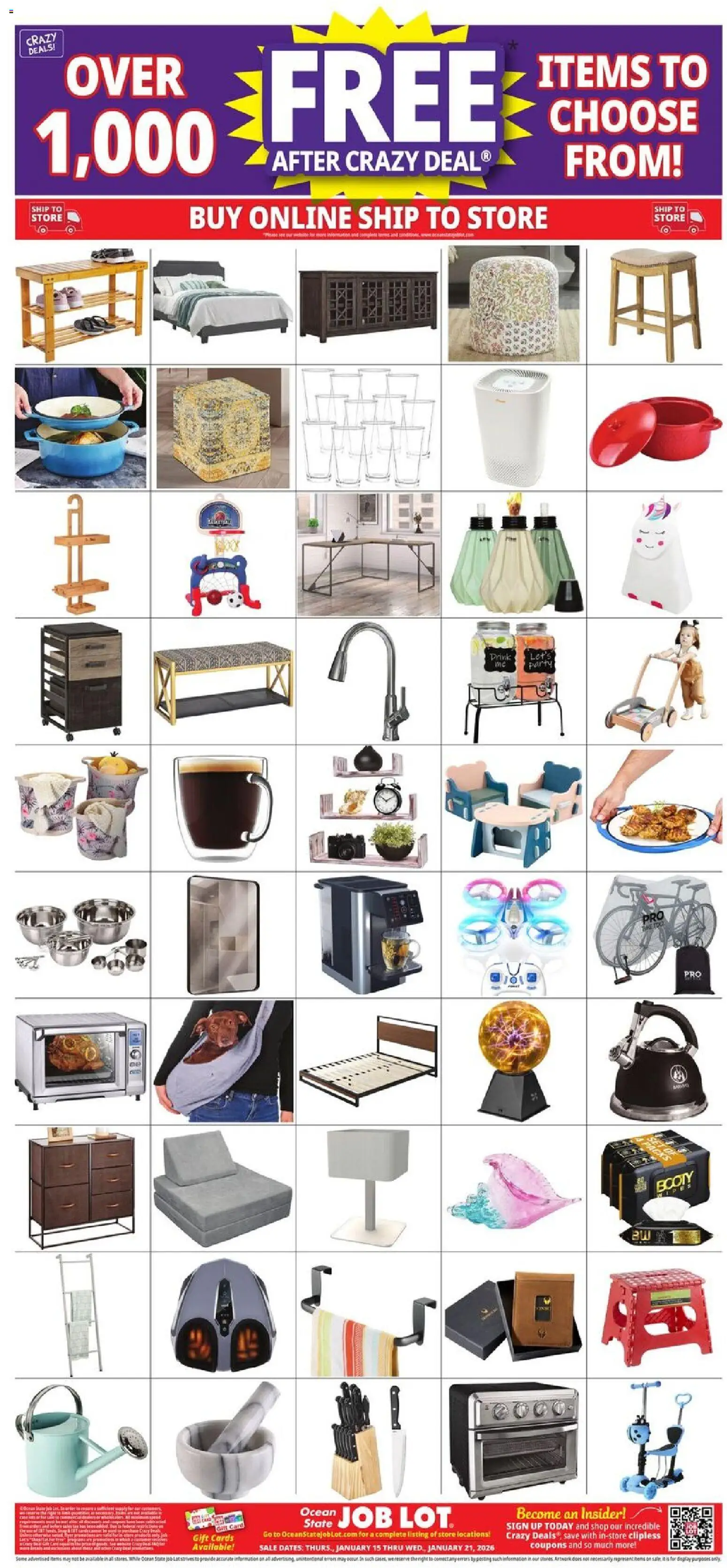 Ocean State Job Lot Weekly Ad - MA - valid from 15.01.2026 | Page: 23