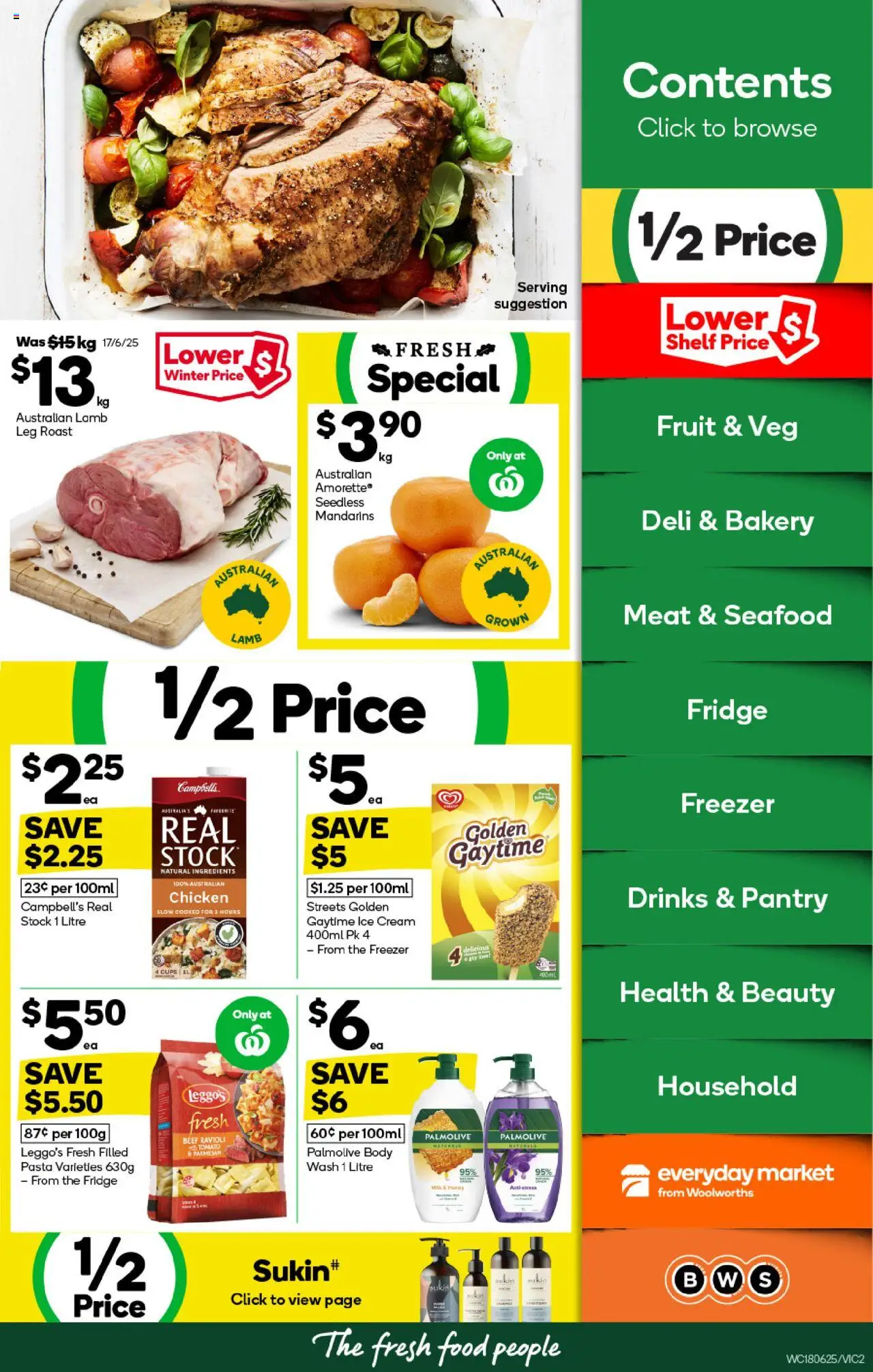 Woolworths catalogue - valid from 18.06.2025 | Page: 2 | Products: Shelf, Cups, Meat, Bakery