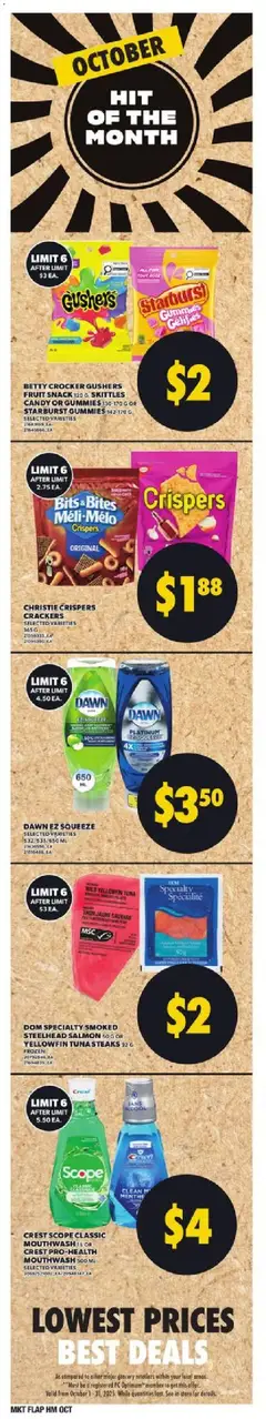 Preview of Zehrs weekly flyer / circulaire from shop Zehrs valid from 23.10.2025 | Page: 7 | Products: PC, Mouthwash