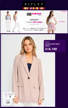 Ripley ofertas  válido desde el 09.10.2025 | Página: 11 | Productos: Blazer, Sobre