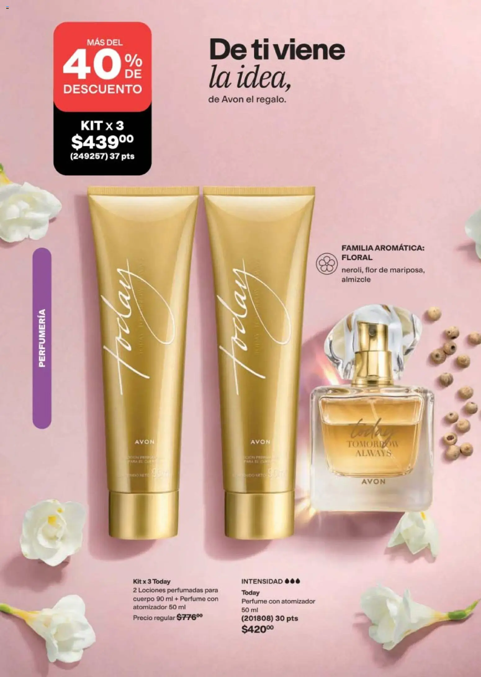 Nuevas ofertas de AVON válidas en toda la República Mexicana desde el 24.04.2026. ¡Encuentra las mejores ofertas en AVON campaña 7 2026! | Página: 66 | Productos: Perfume