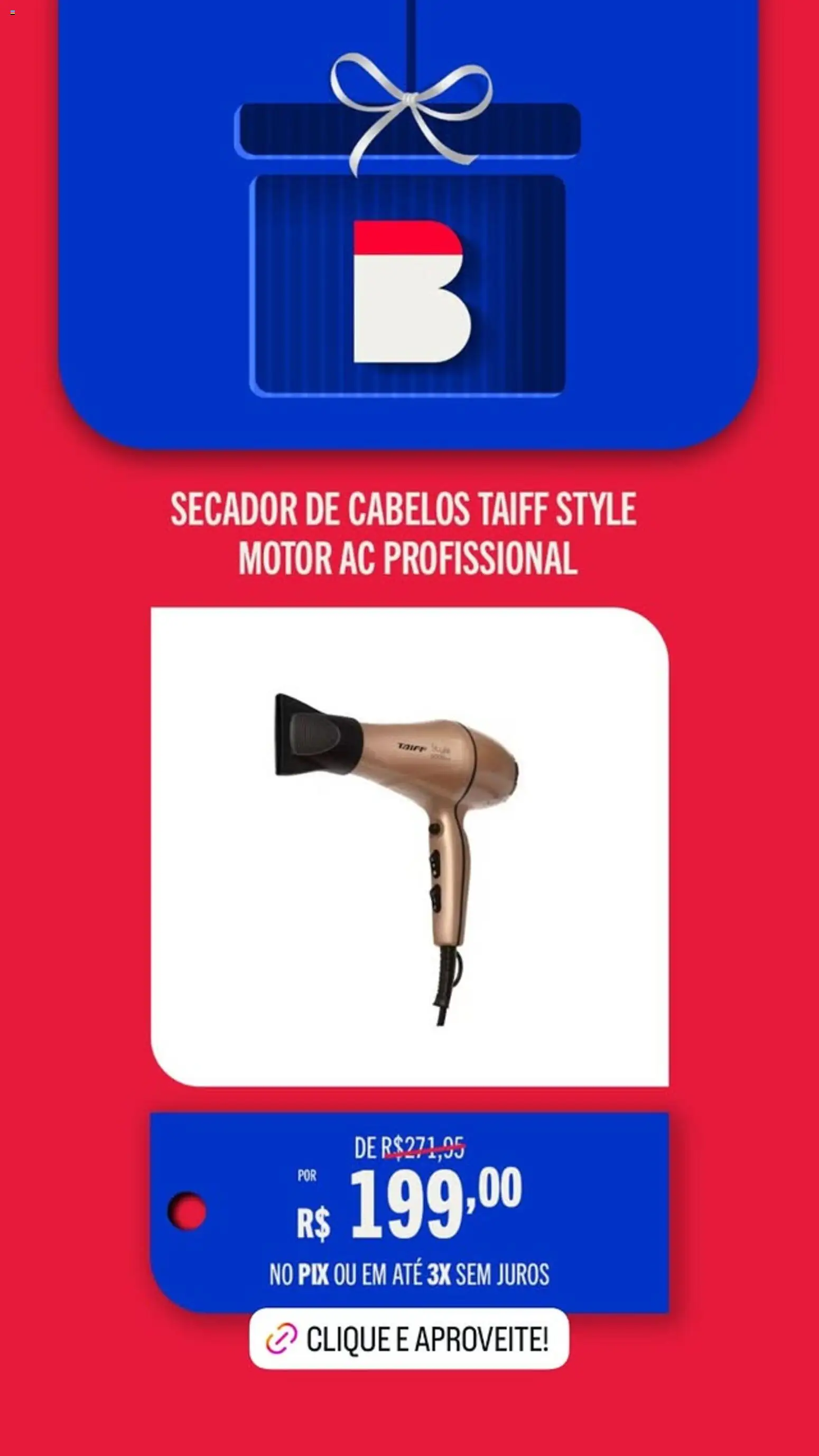 Casas Bahia Folheto - válido de 12.12.2025 | Página: 10 | Produtos: Secador