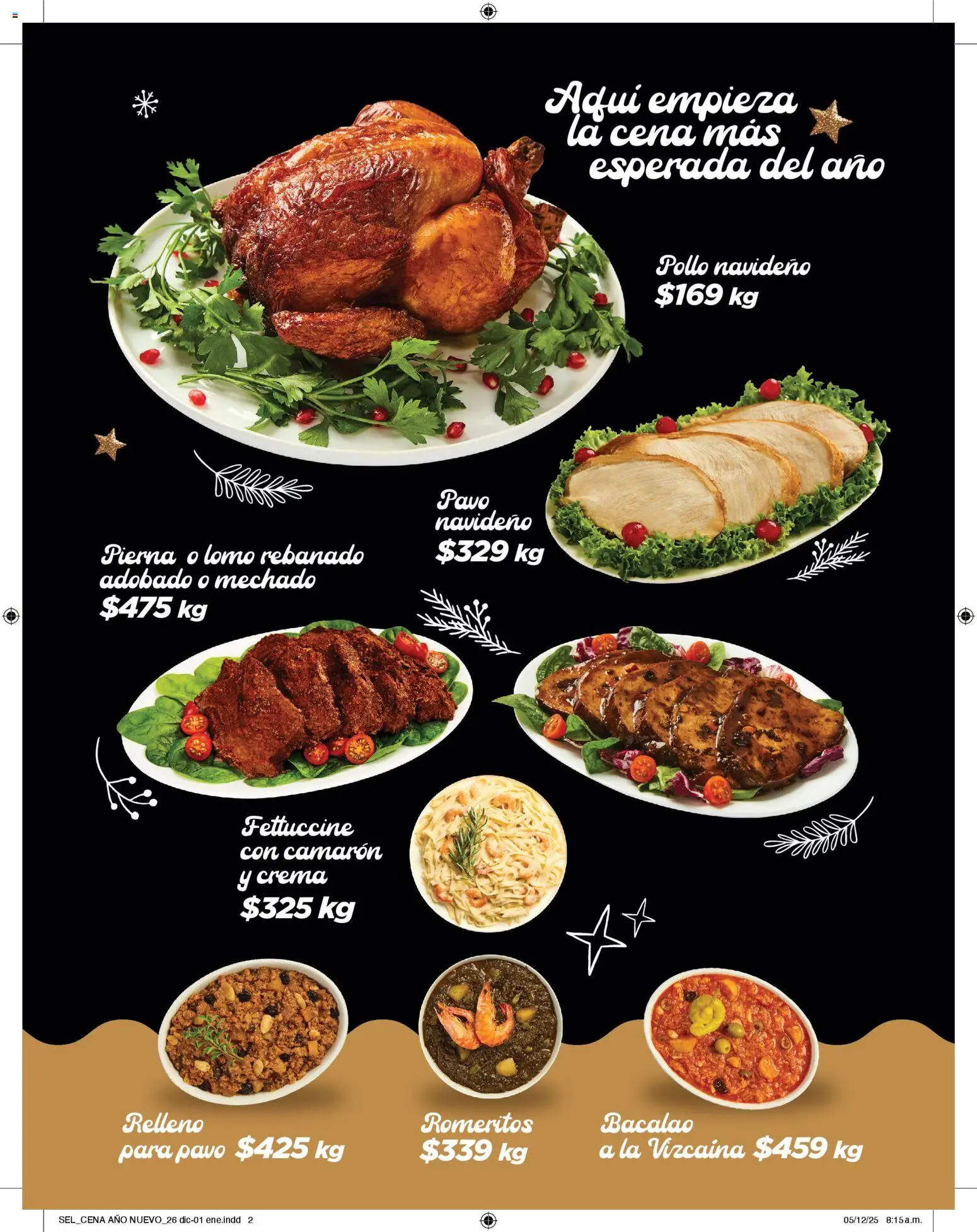 Nuevas ofertas de Chedraui válidas en toda la República Mexicana desde el 26.12.2025. ¡Encuentra las mejores ofertas en Chedraui folleto Sel Cena Año nuevo! | Página: 2 | Productos: Pollo, Crema