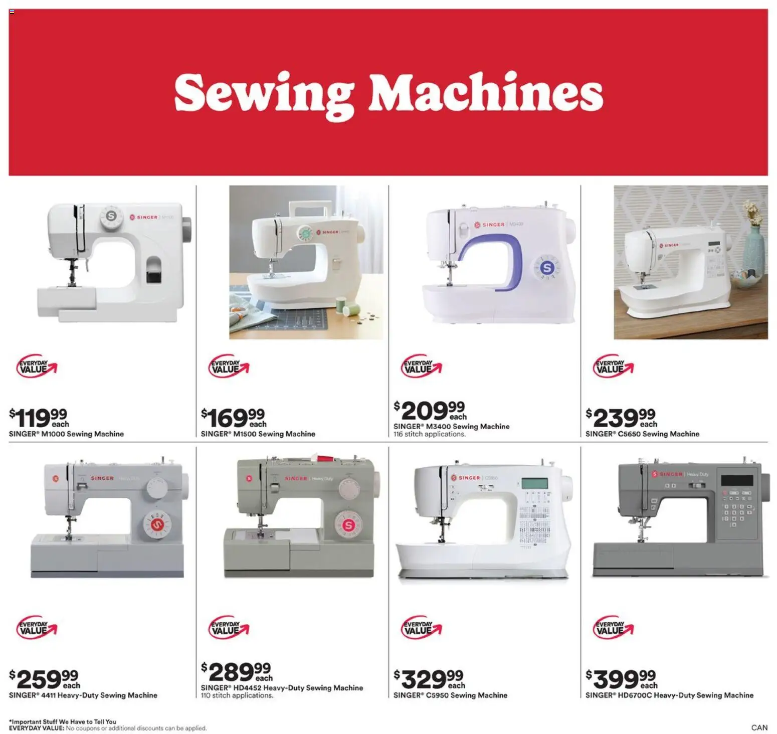 Michaels Ad - valid from 12.12.2025 | Page: 7 | Products: Sewing machine