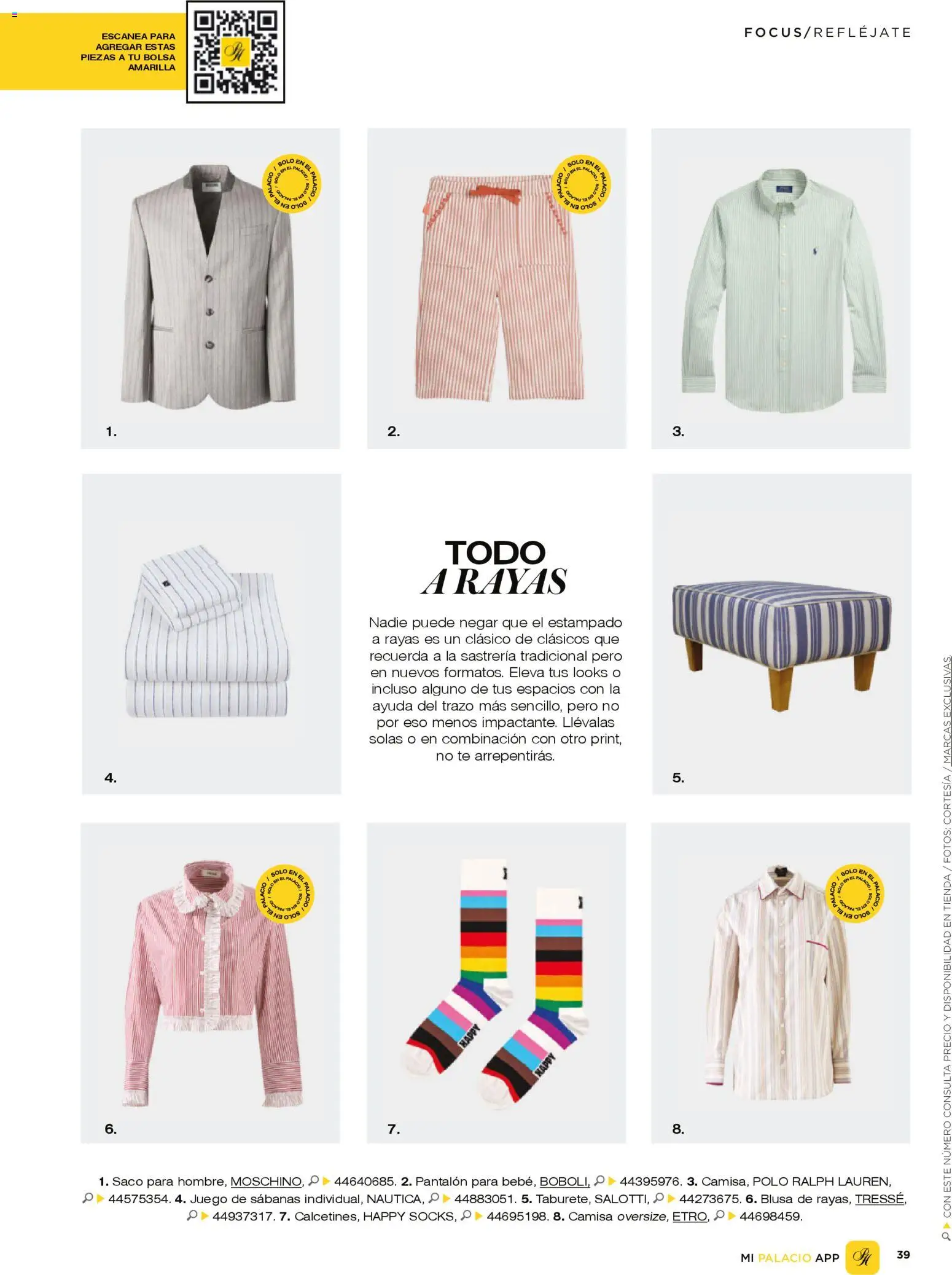 Nuevas ofertas de Palacio De Hierro válidas en toda la República Mexicana desde el 26.12.2025. ¡Encuentra las mejores ofertas en Palacio De Hierro catálogo! | Página: 41 | Productos: Blusa, Bolsa, Té, Sabanas